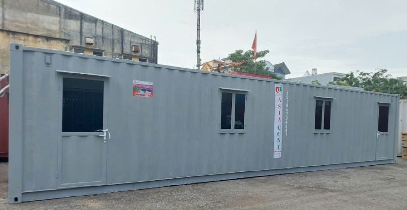 Bảng giá cho thuê container văn phòng năm 2025, Hải Phòng
